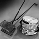 Waffle irons ancient (left) and modern (right)